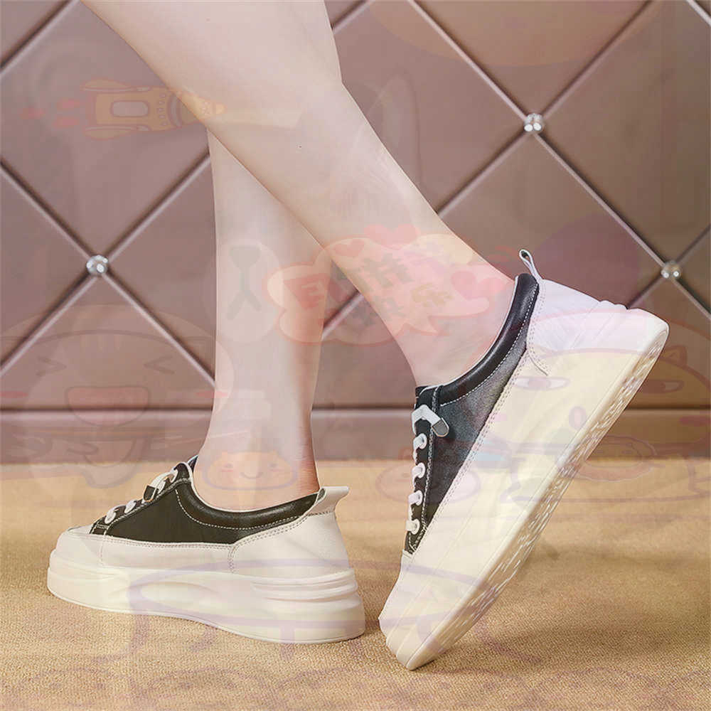 Office Tech Ideas - Lace-up Chunky Loafers Woman Skateboarding Sports