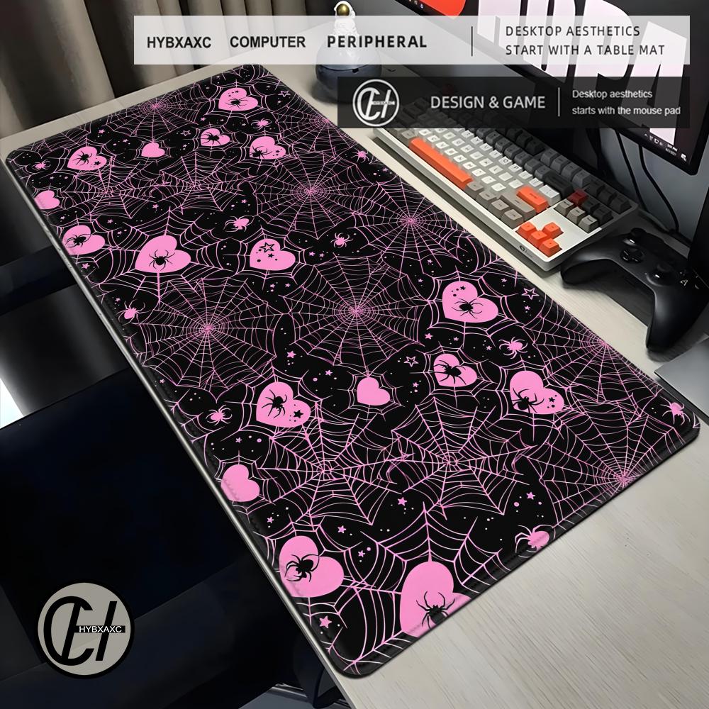 90x40 White or Pink Spiderweb  - đánh giá và giá Office Tech Desk