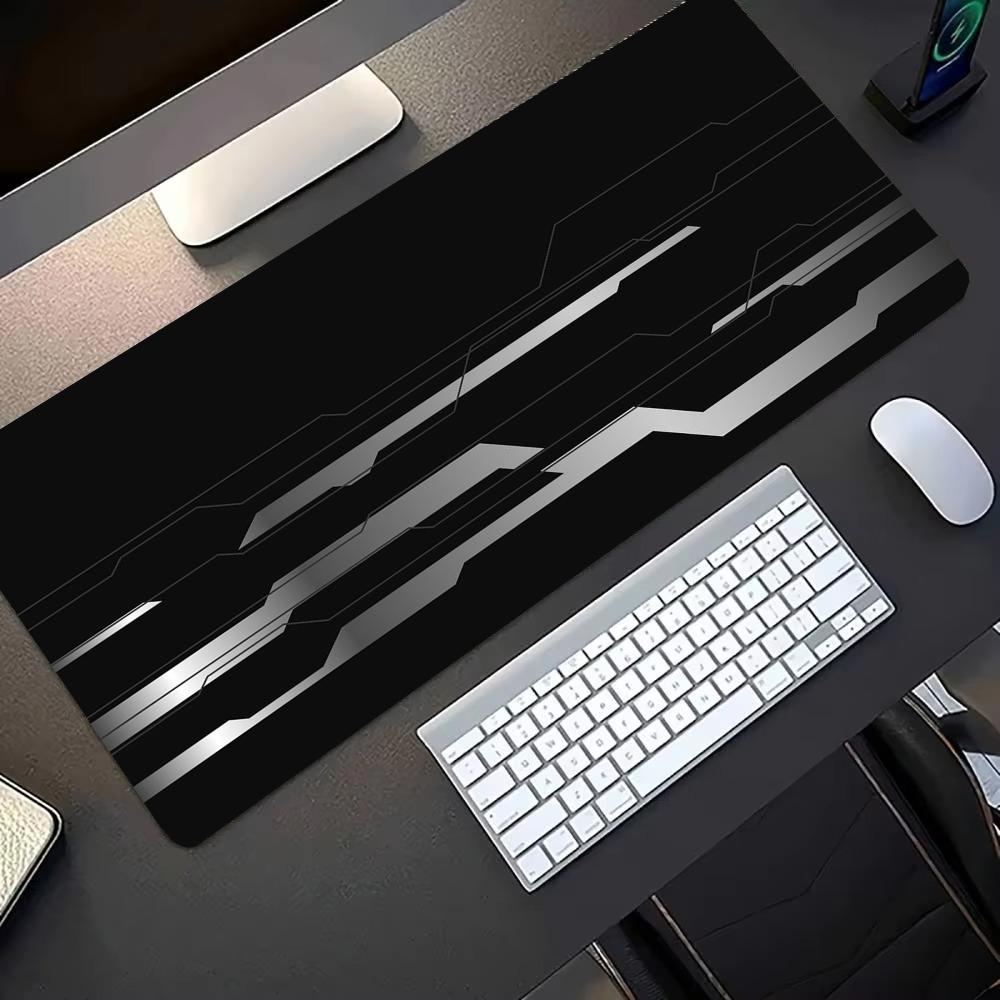 Black White Circuit Tech Large - đánh giá và giá Office Tech Desk