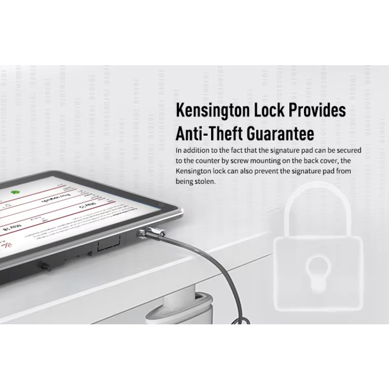 10 Inch Large Screen Electroni - đánh giá và giá Digital Signature Pad