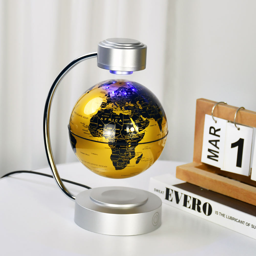 Magnetic Levitation Globe with - đánh giá và giá Office Tech Desk