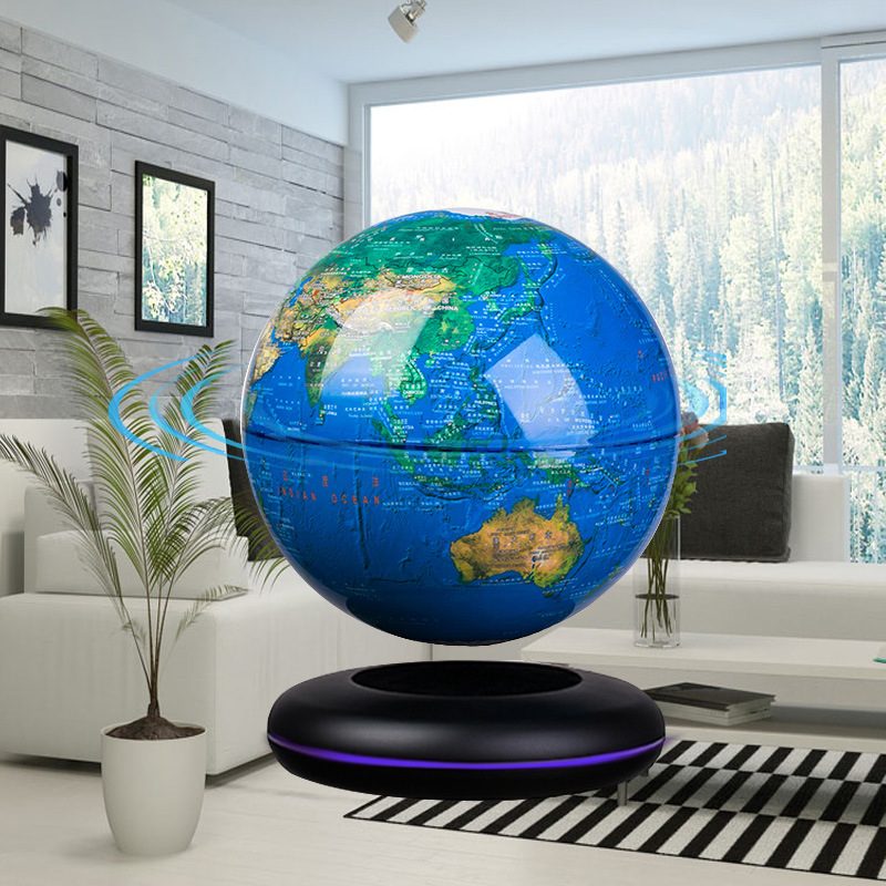 Magnetic Levitation Globe 8 In - đánh giá và giá Office Tech Desk