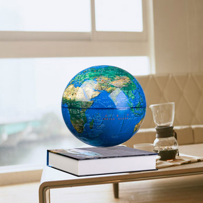 Magnetic Levitation Globe 8 In - đánh giá và giá Office Tech Desk